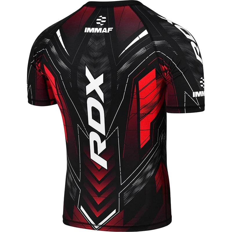 Рашгард RDX IMMAF Shirt Half Sleeves Red (02762) фото 2