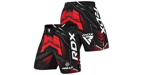 Шорты MMA RDX SHORTS IMMAF Red купить по лучшей цене в MMAstore.com.ua