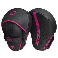 Боксёрские лапы RDX F6 KARA Focus Pads Pink