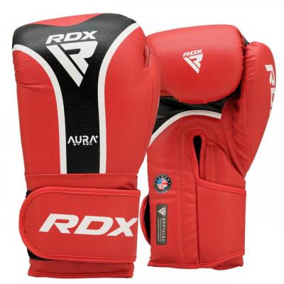 Боксерские перчатки RDX AURA Plus T17 Red (02683) фото 2