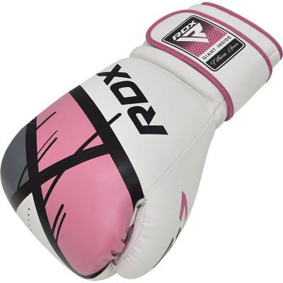 Боксерские перчатки RDX F7 Ego Pink (02835) фото 4