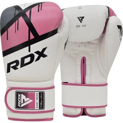Боксерские перчатки RDX F7 Ego Pink (02835) фото 1