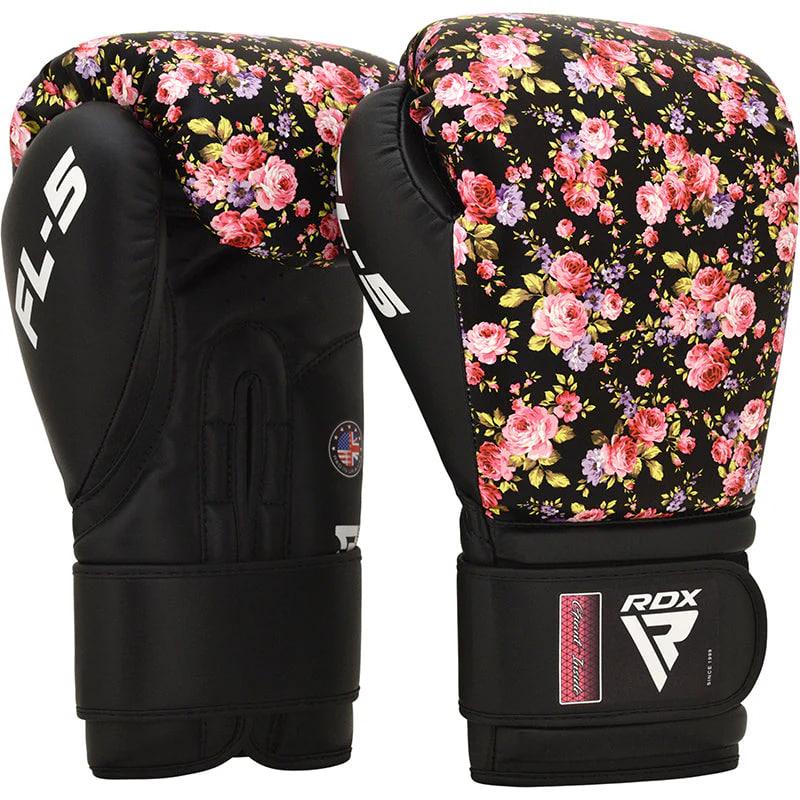 Боксёрские перчатки RDX FL5 Floral Boxing Gloves (02746) фото 2