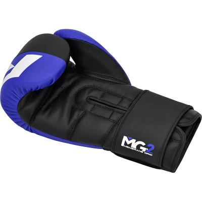 Перчатки боксерские RDX REX F4 Blue/Black (02833) фото 3