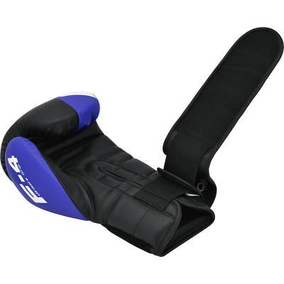 Перчатки боксерские RDX REX F4 Blue/Black (02833) фото 4