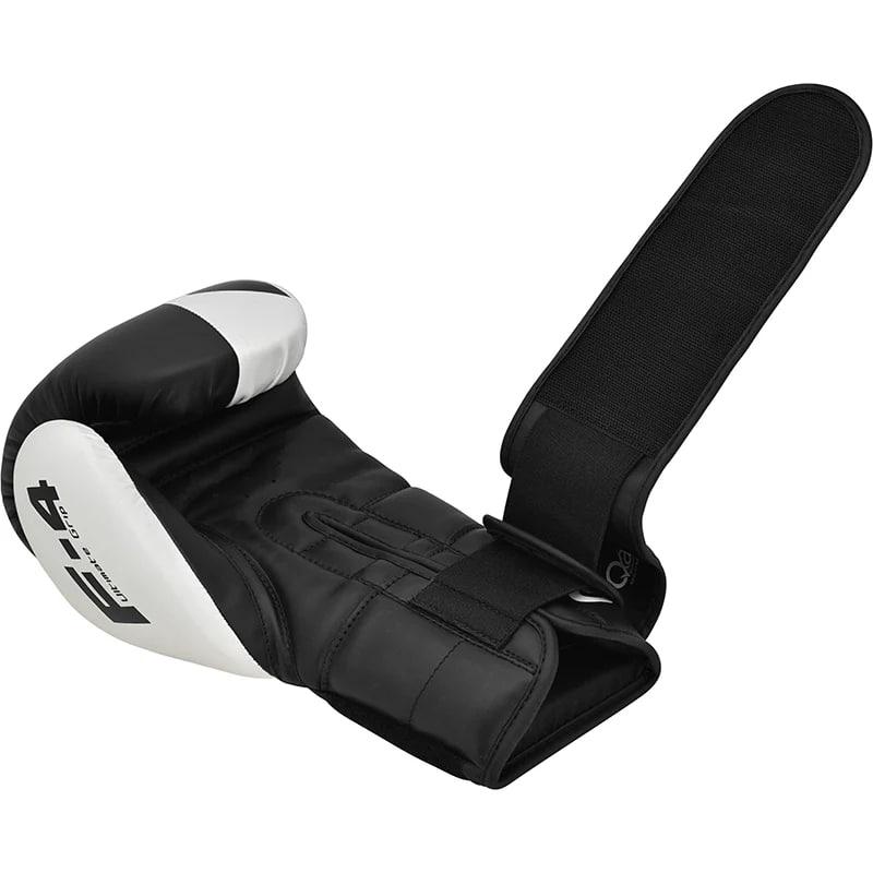 Перчатки боксерские RDX REX F4 White/Black (02832) фото 5