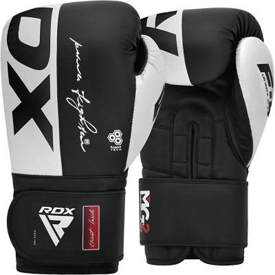Перчатки боксерские RDX REX F4 White/Black (02832) фото 1