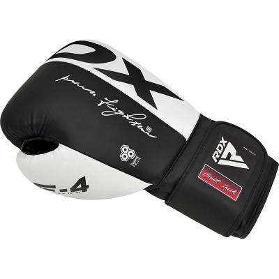 Перчатки боксерские RDX REX F4 White/Black (02832) фото 3