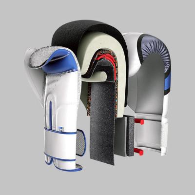 Перчатки боксерские RDX REX F4 White/Black (02832) фото 6