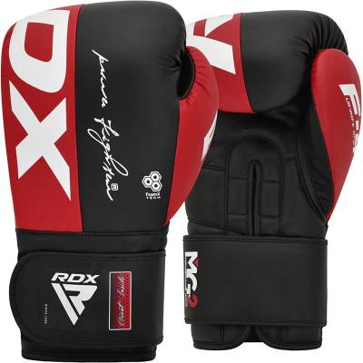 Перчатки боксерские RDX REX F4 Red/Black (02768) фото 1