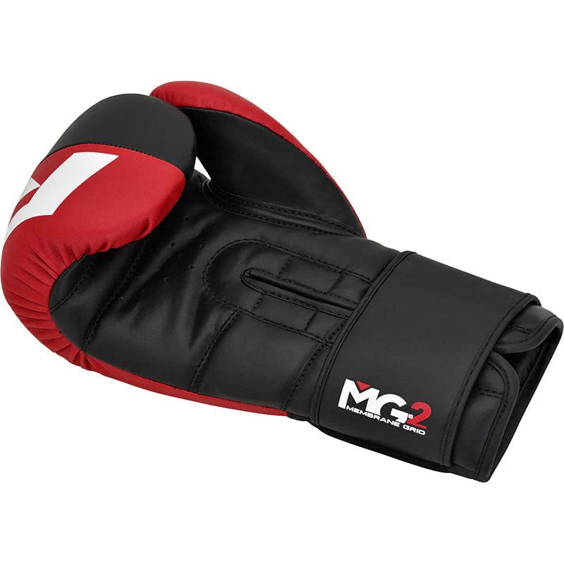 Перчатки боксерские RDX REX F4 Red/Black (02768) фото 2