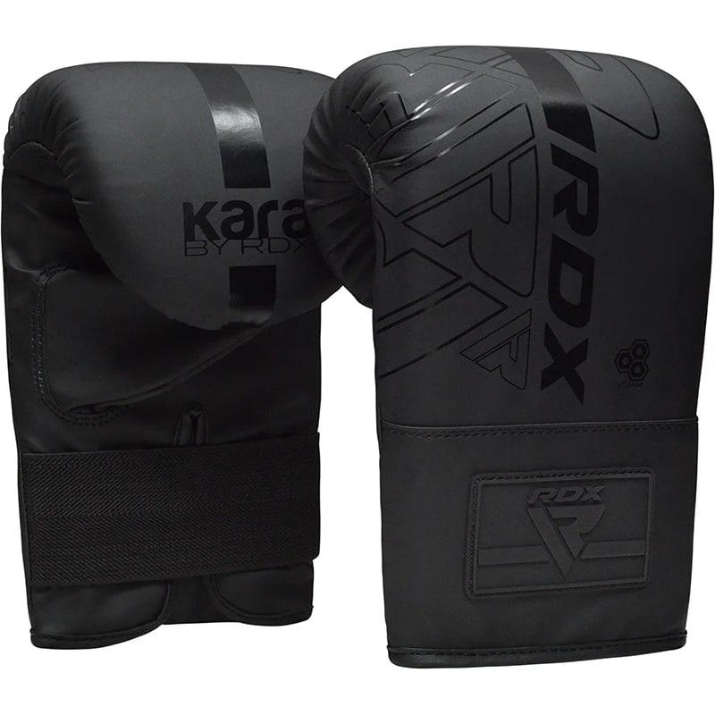 Снарядные перчатки RDX BOXING BAG MITTS F6 Black (02744) фото 2