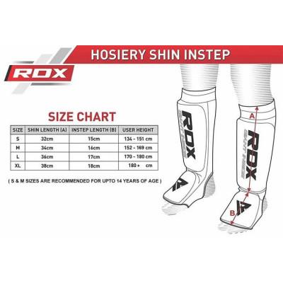 Защита ног RDX SI MMA Gel Padded Black/Gold (02673) фото 4