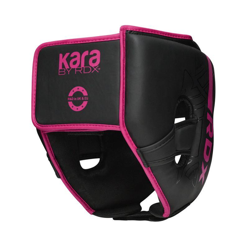 Боксерский шлем RDX F6 KARA Matte Pink (02656) фото 3