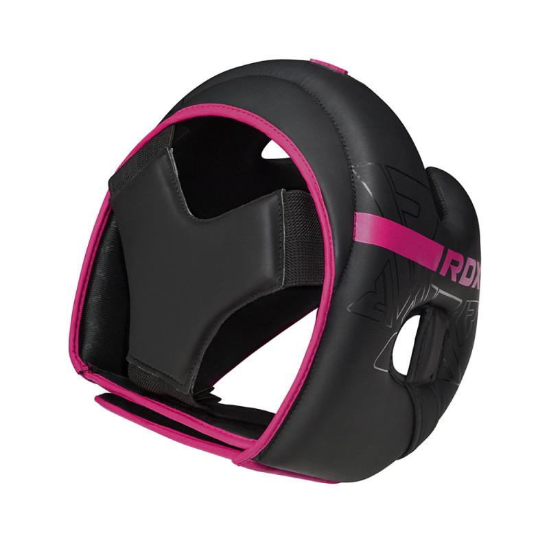 Боксерский шлем RDX F6 KARA Matte Pink (02656) фото 4