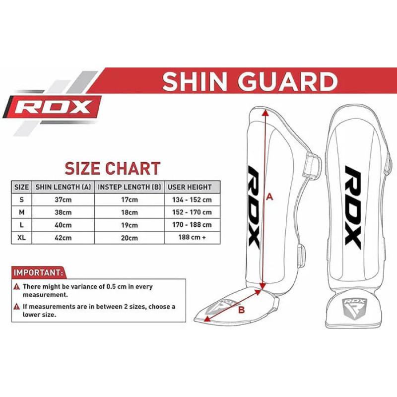 Защита ног RDX Molded KING Shin Instep Red (02750) фото 8