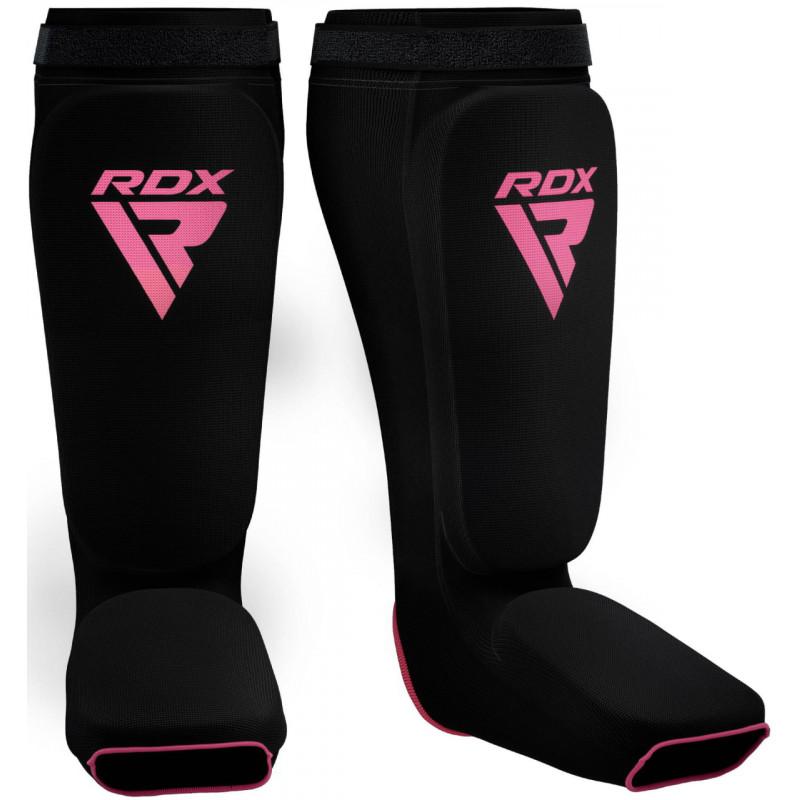 Защита ног RDX SIB Shin Instep Guard black/pink (02752) фото 1