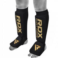 Защита ног RDX SI MMA Gel Padded Black/Gold