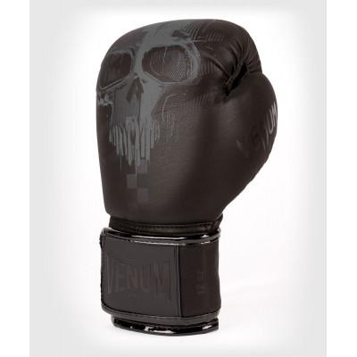 Перчатки Venum Skull Boxing gloves Black/Black (02312) фото 4