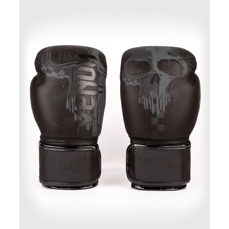 Перчатки Venum Skull Boxing gloves Black/Black (02312) фото 1