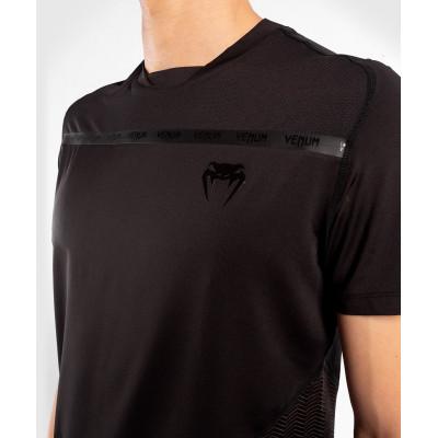 Футболка Venum G-Fit Dry-Tech T-shirt Black/Black (02313) фото 5