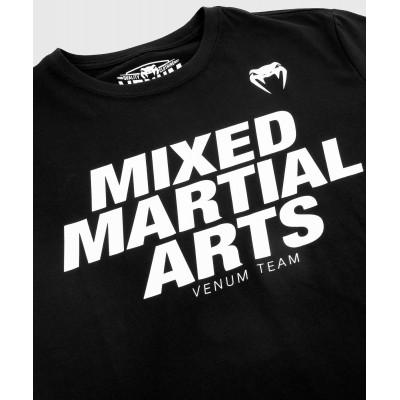 Футболка Venum MMA VT T-shirt Black/White (02320) фото 4