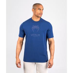 Футболка Venum Classic T-Shirt Navy Blue/Navy Blue