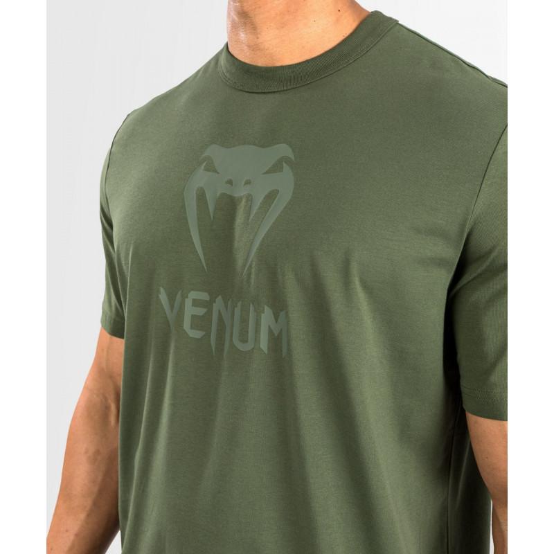 Футболка Venum Classic T-Shirt - Green/Green  (02572) фото 5