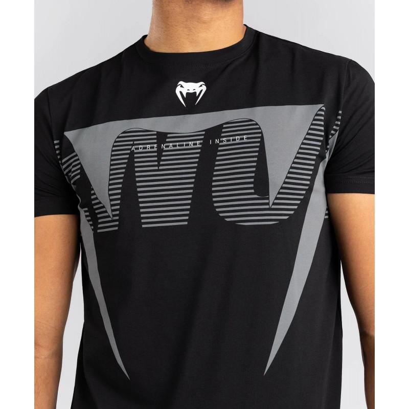Футболка Venum Adrenaline Shirt Black/Grey (02990) фото 4