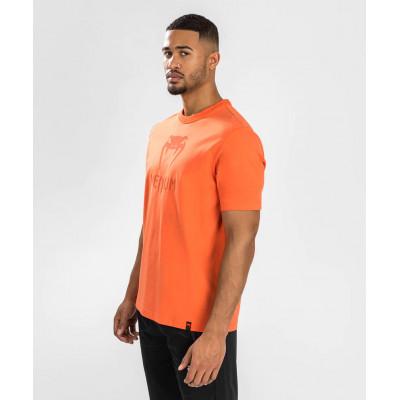Футболка Venum Classic T-Shirt - Orange/Orange (02573) фото 3