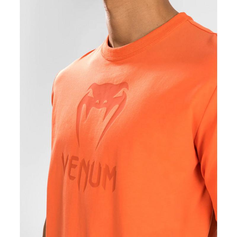 Футболка Venum Classic T-Shirt - Orange/Orange (02573) фото 5
