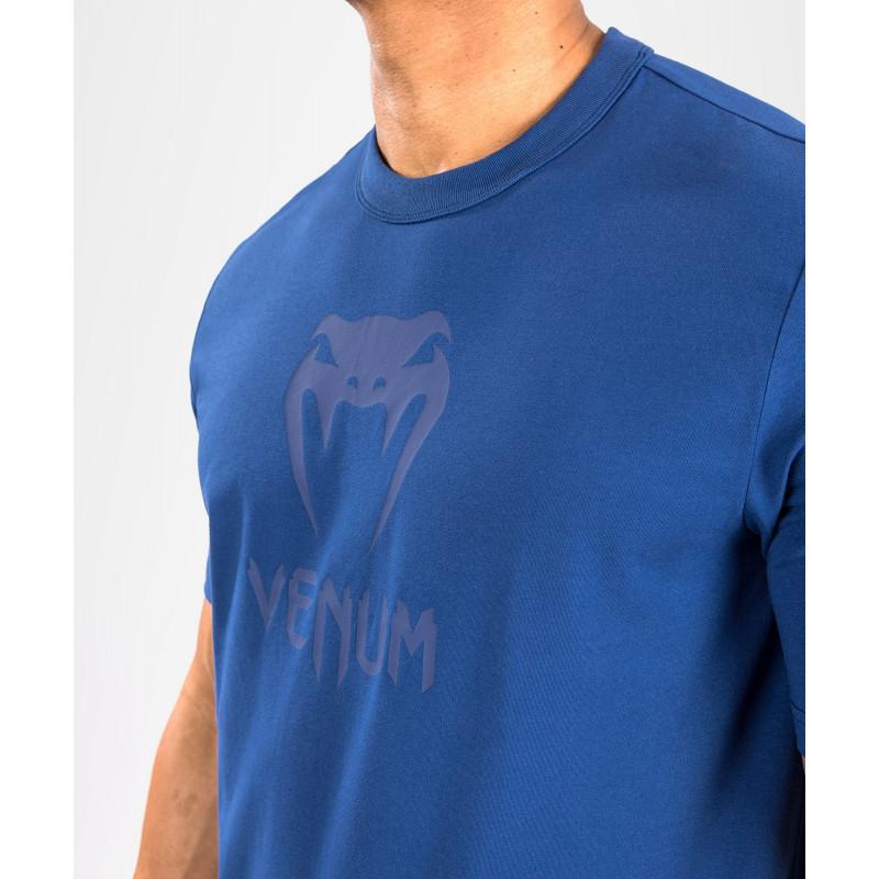 Футболка Venum Classic T-Shirt Navy Blue/Navy Blue (02571) фото 3