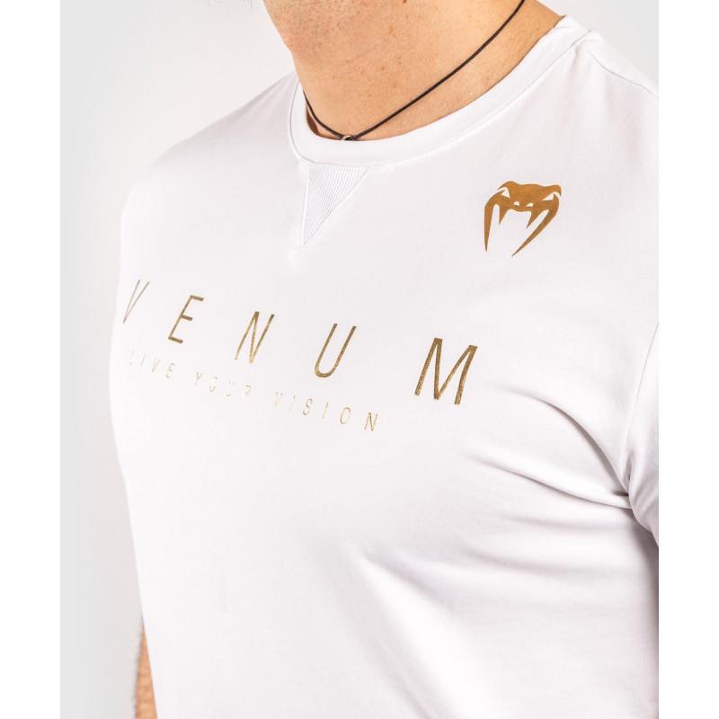 Футболка Venum LiveYourVision T-Shirt White/Black (02332) фото 6