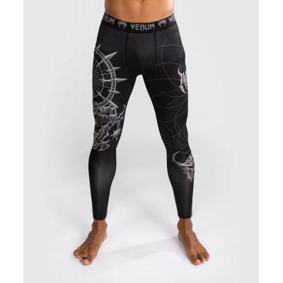 Леггинсы Venum Gladiator 5.0 Mens Spats Black (02954) фото 1