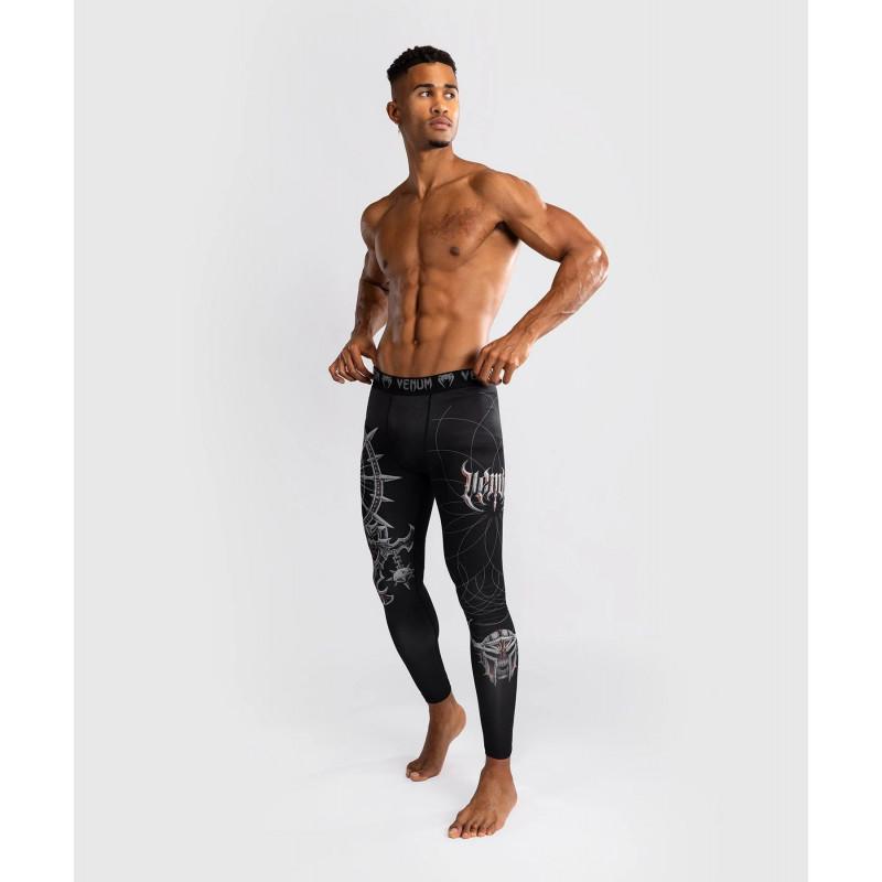 Леггинсы Venum Gladiator 5.0 Mens Spats Black (02954) фото 2