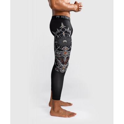 Леггинсы Venum Gladiator 5.0 Mens Spats Black (02954) фото 4