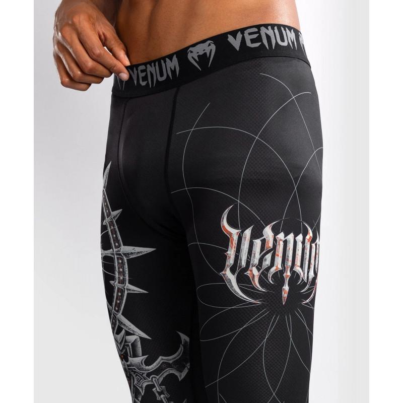 Леггинсы Venum Gladiator 5.0 Mens Spats Black (02954) фото 6