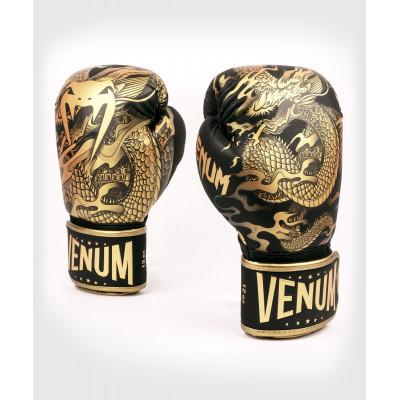 Рукавички Venum Dragon Boxing Black/Bronze (02422) фото 3