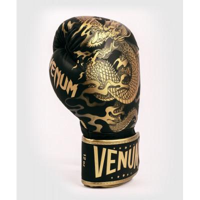Перчатки Venum Dragon Boxing Black/Bronze (02422) фото 5