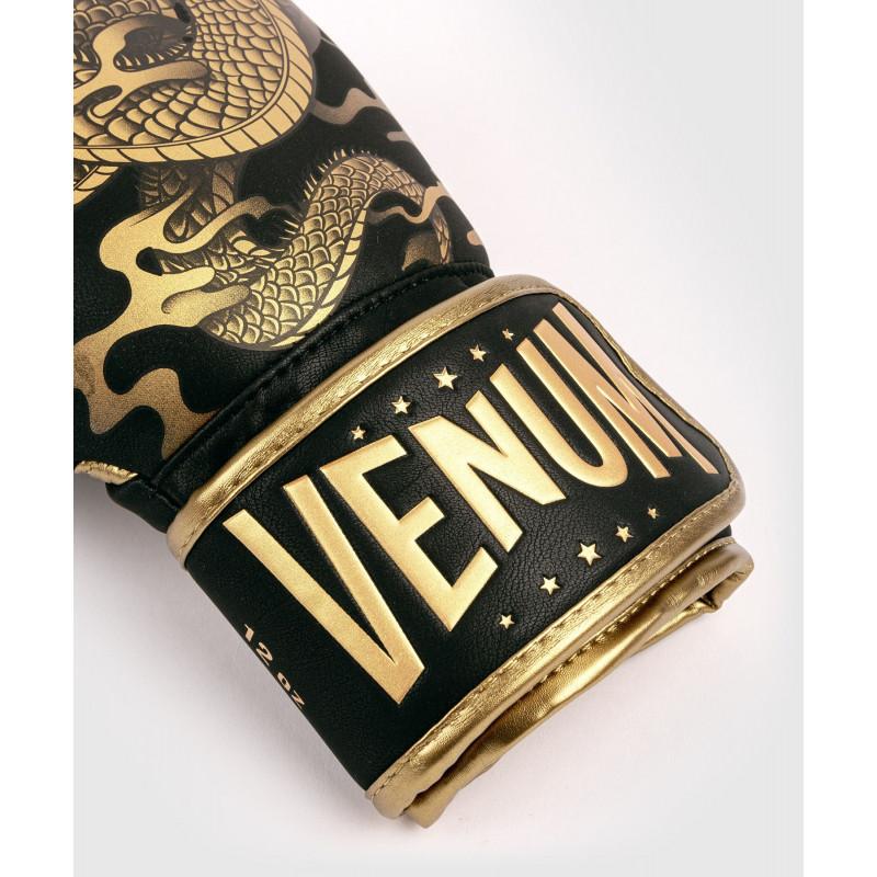 Перчатки Venum Dragon Boxing Black/Bronze (02422) фото 6