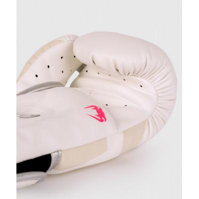 Рукавички Venum Elite Boxing White/Sil/Pink (02445) фото 5