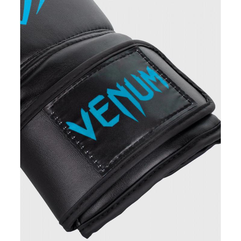 Рукавички Venum Contender Boxing Gloves Black/Cyan (02607) фото 4