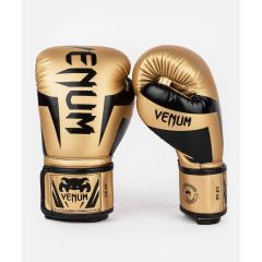 Перчатки Venum Elite Boxing Gloves Gold/Black