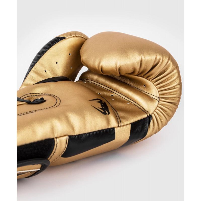 Перчатки Venum Elite Boxing Gloves Gold/Black (02969) фото 7