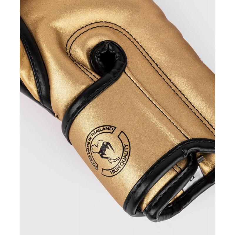 Перчатки Venum Elite Boxing Gloves Gold/Black (02969) фото 8