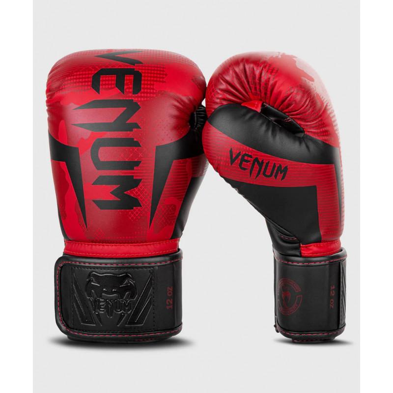 Перчатки Venum Elite Boxing Gloves Red Camo (02584) фото 1