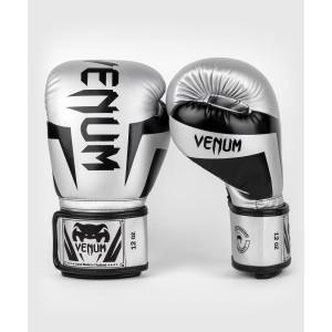 Перчатки Venum Elite Boxing Gloves Silver/Black
