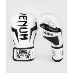 Перчатки Venum Elite Boxing Gloves White/Black