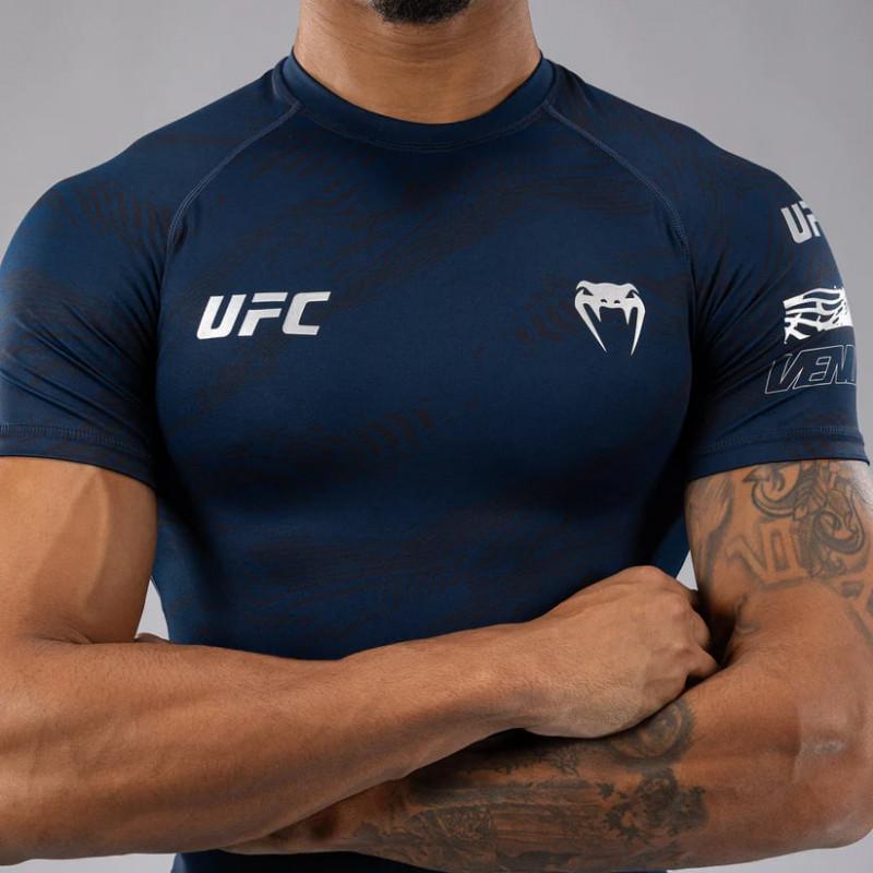 Рашгард UFC Fusion Venum Fight Week Oceanic Blue (02899) фото 7