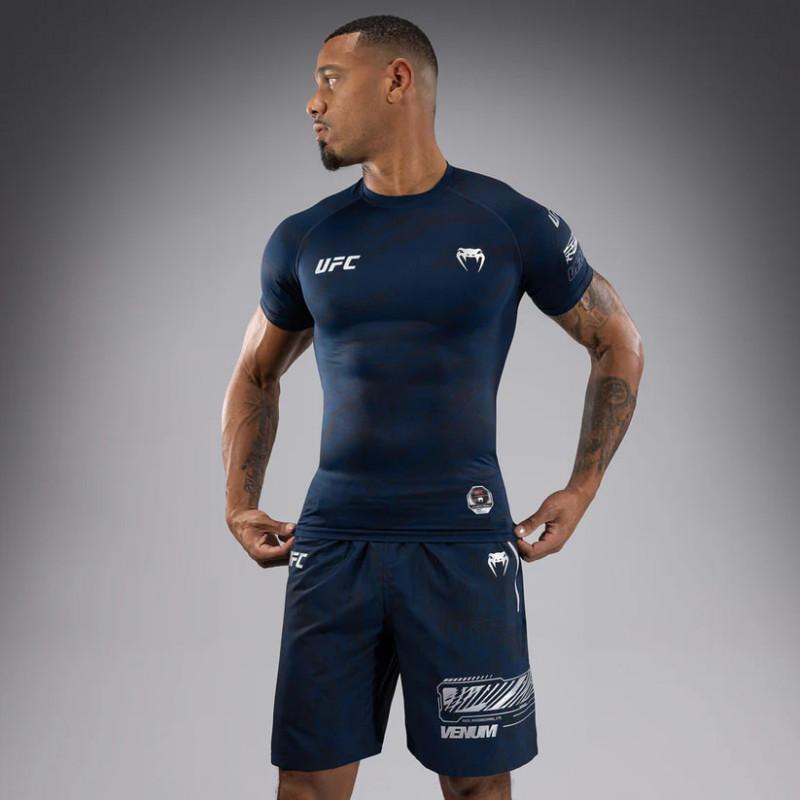 Рашгард UFC Fusion Venum Fight Week Oceanic Blue (02899) фото 4